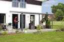 Vorschaubild Skan Holz Aluminium Terrassenüberdachung Monza Breite 648 cm