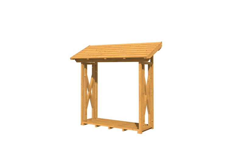 Skan Holz Holzunterstand Kaminholzunterstand Paul 1