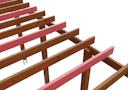 Vorschaubild Skan Holz Schneelasterhöhung für Flachdach Carports
