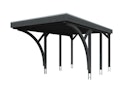 Vorschaubild Skan Holz Carport Friesland 314x555 cm inkl. 2 Einfahrtsbögen Sparset 6