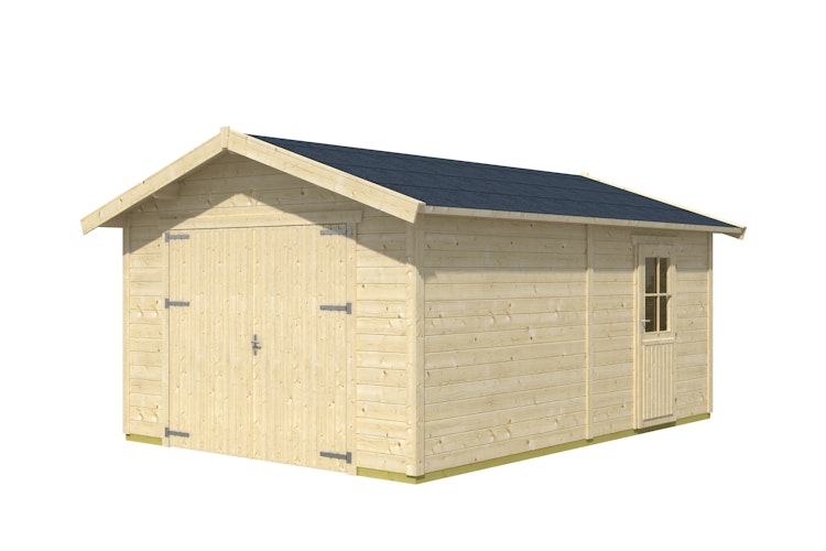 Skan Holz 45 mm Garage Holzgarage Varberg 1/2/3
