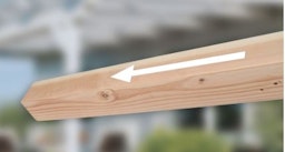 Skan Holz Pfostenverlängerung für Terrassenüberdachung Douglasie 12 x 12 cm Skan Holz Pfostenverlängerung für Terrassenüberdachung Douglasie 12 x 12 cmZubehörbild