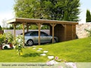 Vorschaubild Skan Holz Abstellraum C5 für Carports - Profilschalung