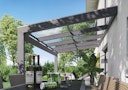 Vorschaubild Skan Holz Terrassenüberdachung Novara Breite 557 cm