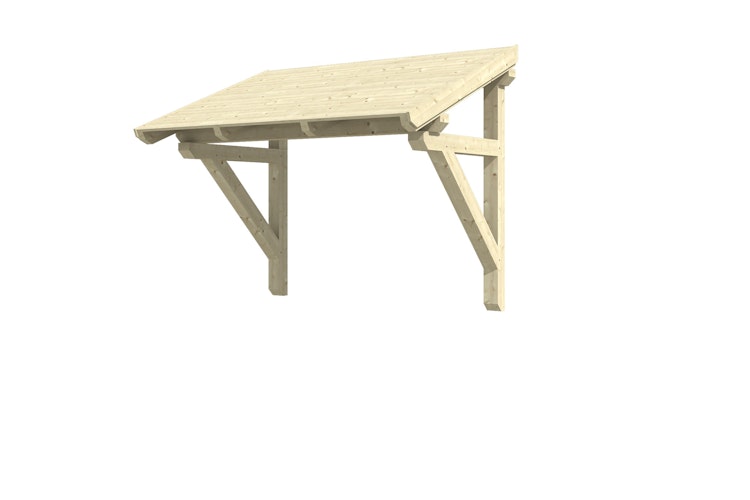 Skan Holz Pultdach Vordach Paderborn