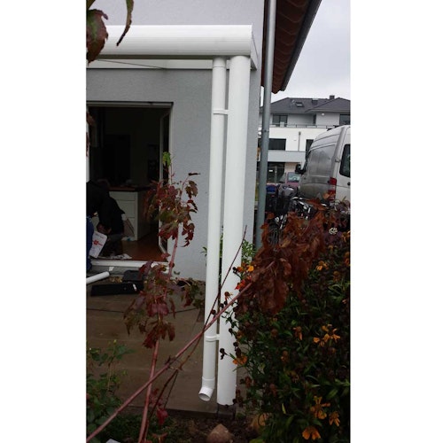 Skan Holz Aluminium Terrassenüberdachung Garda Breite 541 cm