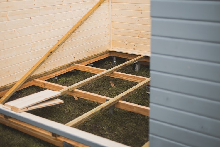 Erweiterungsoption für Schraubfundament für Terrasse, Anbauten o.Ä.