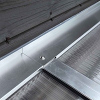 Skan Holz Wandabschlussprofil für Terrassenüberdachungen / Anlehncarports