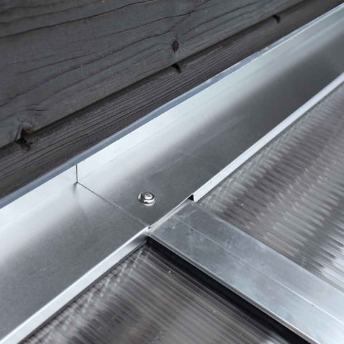Skan Holz Wandabschlussprofil für Terrassenüberdachungen / Anlehncarports
