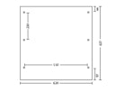 Vorschaubild Skan Holz Wendland - Walmdach Doppelcarport aus Leimholz Breite 630 cm