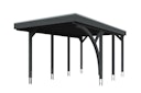Vorschaubild Skan Holz Carport Friesland 314x555 cm inkl. 1 Einfahrtsbogen Sparset 5
