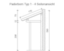 Vorschaubild Skan Holz Pultdach Vordach Paderborn