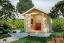 Vorschaubild Skan Holz 28 mm Gartenhaus Palma