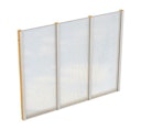 Vorschaubild Skan Holz Seitenwände aus Polycarbonat für Terrassendach (freistehend)