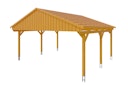 Vorschaubild Skan Holz Fichtelberg - Satteldach Einzelcarport Breite 618 cm