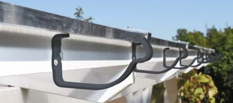 Skan Holz Metall Regenrinnen für Terrassenüberdachungen / Anlehncarports