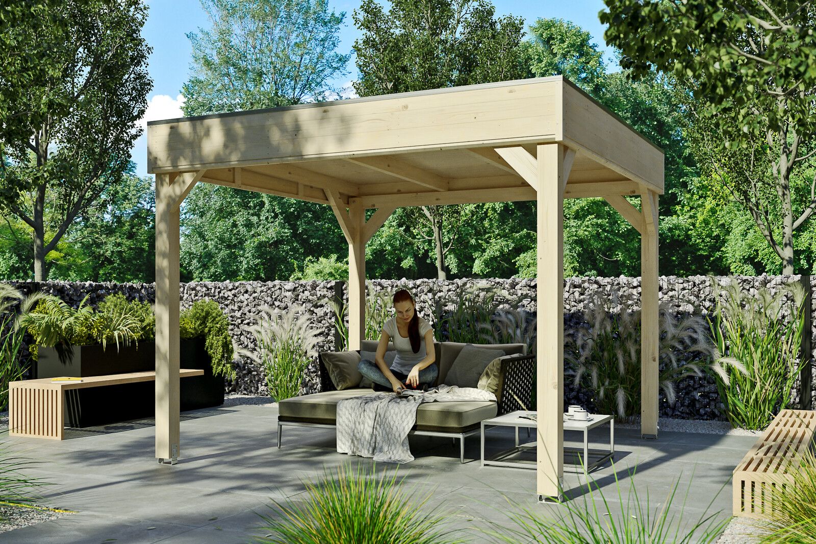 Skan Holz Design Pavillon Laube Toulouse