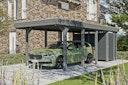 Vorschaubild Skan Holz Carport Friesland Hybrid Set 12 314x708 cm inkl. Abstellraum
