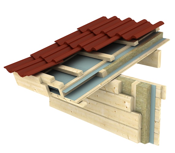 Skan Holz 45 mm Blockbohlenhaus Lugano 1