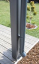 Vorschaubild Skan Holz Aluminium Terrassenüberdachung Monza Breite 541 cm