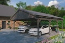 Vorschaubild Skan Holz Fichtelberg - Satteldach Einzelcarport Breite 618 cm