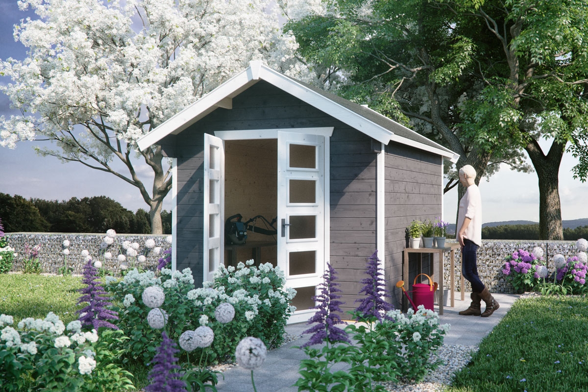 Skan Holz Gartenhaus Hengelo - 28 mm