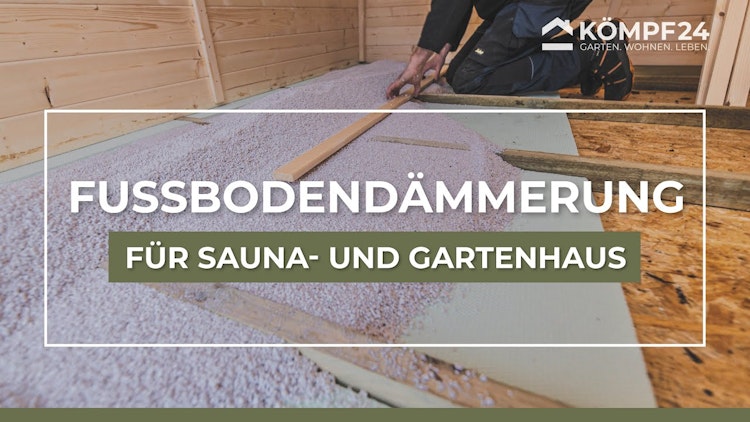 Fußboden Dämmungspaket für Gartenhäuser/Saunahäuser von 3-6 m² Innenfläche Fußboden Dämmungspaket für Gartenhäuser/Saunahäuser von 3-6 m² Innenfläche